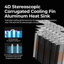 7 of 15: Zalman Zalman CNPS 20X CPU Air Cooler, Intel LGA 2066/2011-V3/2011, 300W TDP