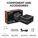 9 of 14: Zalman GigaMax ZM600GVII-A Power Supply, 80+ PLUS Bronze, 600W