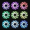 6 of 11: Zalman ZM-IF120 Infinity Mirror ARGB 120mm Case Fan - Black