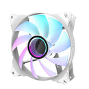 3 of 10: Zalman ZM-IF120 Infinity Mirror ARGB 120mm Case Fan - White