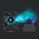 5 of 8: Zalman Zalman CNPS 4X Black Edition CPU Air Cooler, LGA1700 & AM5, 92mm Fan, 150W TDP