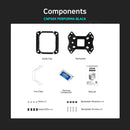 3 of 9: Zalman Zalman CNPS 9X Performa CPU Air Cooler, 120mm Fan, 180W TDP - Black