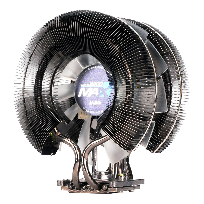 Zalman CNPS9900 MAX Blue Fin 135mm LED CPU Air Cooler Fan