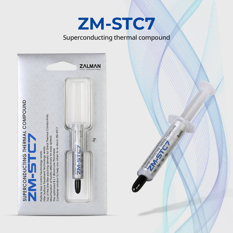 Zalman ZM-STC7 Thermal Grease Paste Compound (4g) for CPU / GPU Cooler
