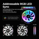 8 of 15: Zalman Zalman CNPS 16X ARGB CPU Air Cooler Fan - Black