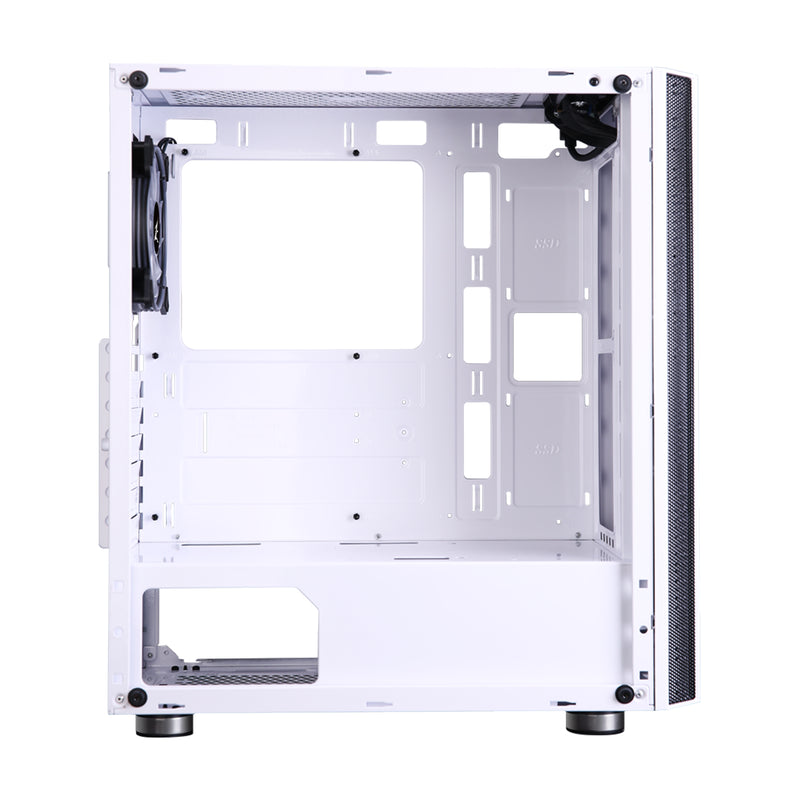 [Certified Refurbished] Zalman R2 ATX Mid-Tower PC Case - White