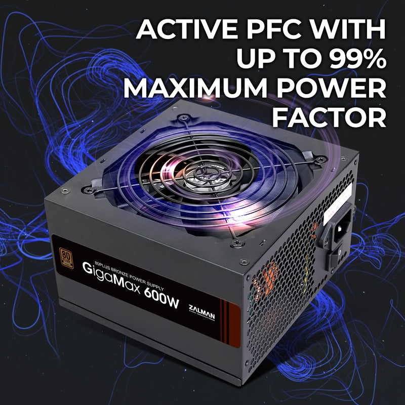 GigaMax GVII-A Power Supply, 80+ PLUS Bronze PSU