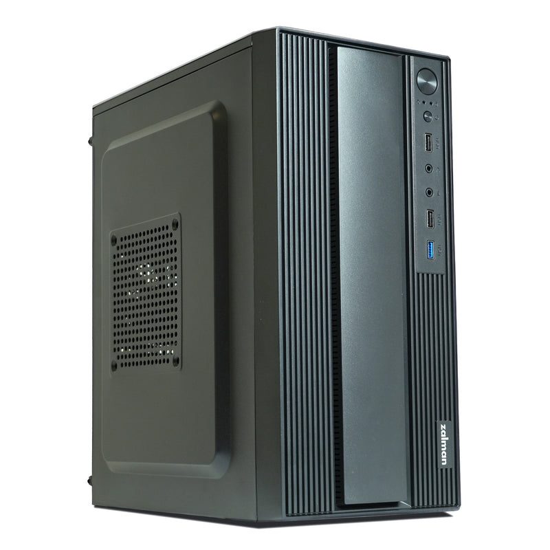 Zalman T6 MINI Compact M-ATX PC Case - Micro-ATX Mini-ITX SFF SFX HTPC, Space Saving Mini Tower Office PC Workstation