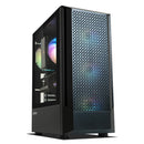 2 of 10: [Pickup Only] Zalman FIT Mid-Tower ATX Gaming PC Case - 4 x 120mm ARGB Fans Pre-Installed, Black