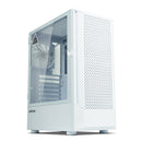 3 of 9: [Pickup Only] Zalman FIT Mid-Tower ATX Gaming PC Case - 4 x 120mm ARGB Fans Pre-Installed, White