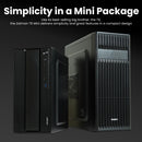 5 of 9: [Pickup Only] Zalman T6 MINI Compact M-ATX PC Case - Micro-ATX Mini-ITX SFF SFX HTPC, Space Saving Mini Tower Office PC Workstation