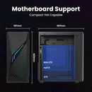 6 of 9: [Pickup Only] Zalman Raven ATX Mid-Tower Gaming PC Case - RGB Lighting Strip with Control Button