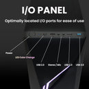 7 of 9: [Pickup Only] Zalman Raven ATX Mid-Tower Gaming PC Case - RGB Lighting Strip with Control Button