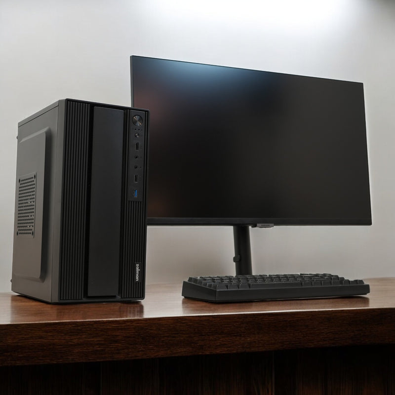 Zalman T6 MINI Compact M-ATX PC Case - Micro-ATX Mini-ITX SFF SFX HTPC, Space Saving Mini Tower Office PC Workstation
