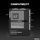 10 of 10: [Pickup Only] Zalman FIT Mid-Tower ATX Gaming PC Case - 4 x 120mm ARGB Fans Pre-Installed, Black