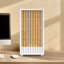 2 of 8: [Pickup Only] Zalman P10 NAMU mATX Mini Tower PC Case - Genuine Walnut Wood, White