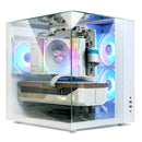 2 of 8: [Pickup Only] Zalman ZQBE ATX Mid-Tower PC Case, 3 x 120mm PWM ARGB Fans, White