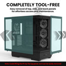 3 of 9: [Pickup Only] Zalman P50 ATX Mid-Tower Premium PC Case, Black (Fans Not Included)