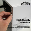 7 of 9: Zalman CUBIX Compact Mini Tower mATX PC Case, Micro-ATX DTX ITX SFF SFX HTPC Small Form Factor, White