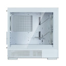 8 of 8: [Pickup Only] Zalman P10 NAMU mATX Mini Tower PC Case - Genuine Walnut Wood, White