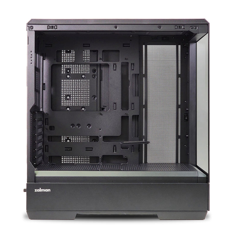 Zalman P50 Flagship ATX Mid-Tower Premium PC Case, Black (Fans Not Included)