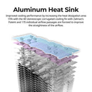 7 of 14: Zalman Zalman CNPS 16X ARGB CPU Air Cooler, 120mm Fan, Support 2011-V3/2011, 180W TDP