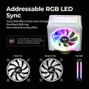 8 of 14: Zalman Zalman CNPS 16X ARGB CPU Air Cooler, 120mm Fan, Support 2011-V3/2011, 180W TDP