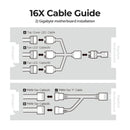 10 of 14: Zalman Zalman CNPS 16X ARGB CPU Air Cooler, 120mm Fan, Support 2011-V3/2011, 180W TDP