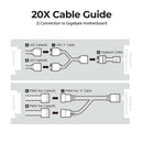 13 of 15: Zalman Zalman CNPS 20X CPU Air Cooler, Intel LGA 2066/2011-V3/2011, 300W TDP