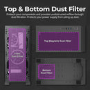 5 of 16: Zalman Zalman Z3 Iceberg ATX Mid-Tower Gaming PC Case w/ 2 x ARGB Fans - Black