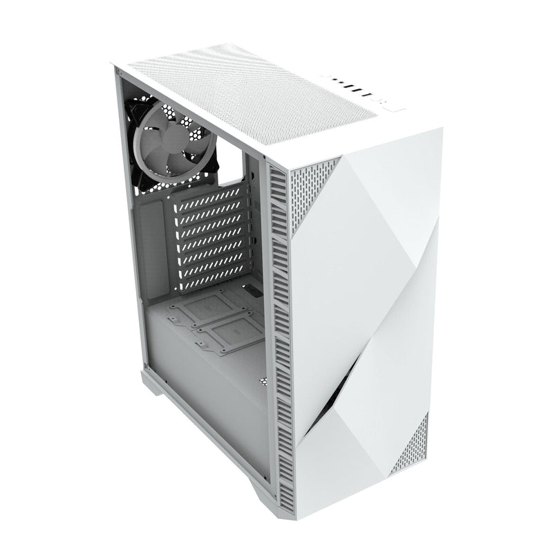 Zalman Zalman Z3 Iceberg ATX Mid-Tower Gaming PC Case w/ 2 x ARGB Fans - White