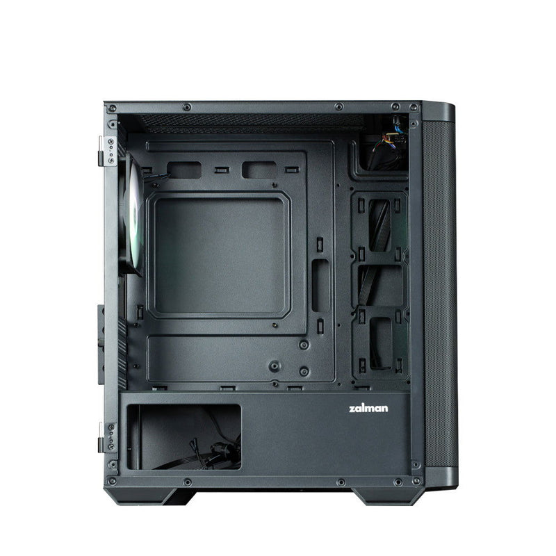 Zalman Zalman M4 mATX Mini-Tower PC Case w/ 4 x ARGB Fans & Mesh Front - Black
