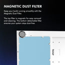 7 of 11: Zalman Zalman i3 Neo TG Mid-Tower PC Case w/ 4 x Infinity Mirror AGRB Fans - White