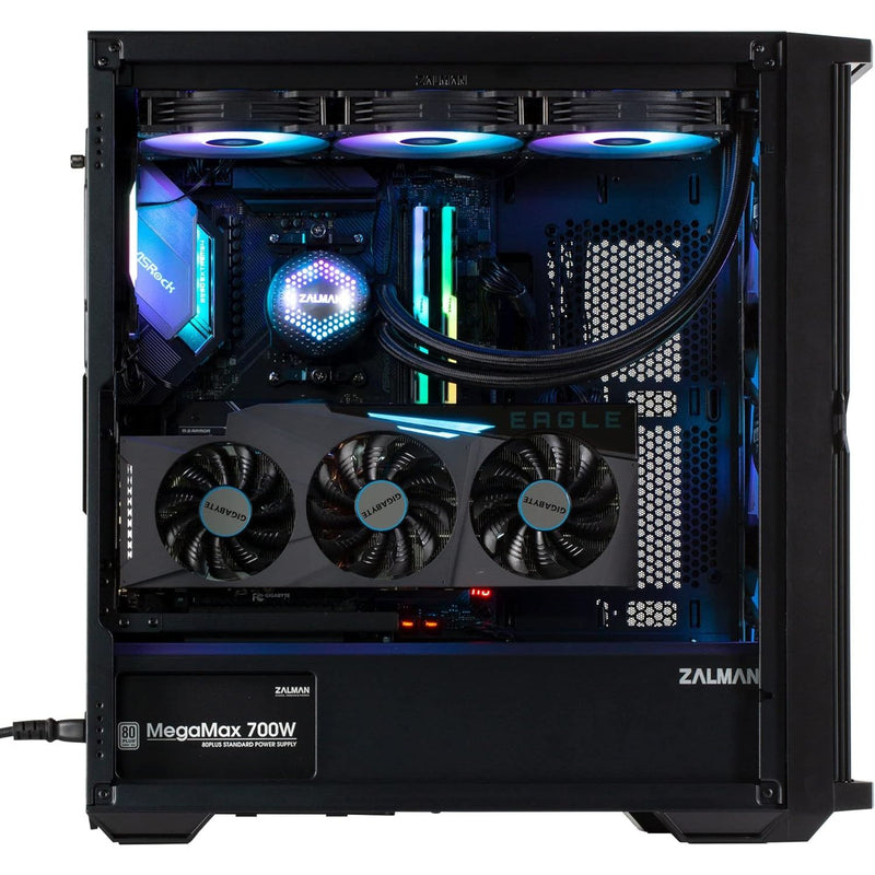 Zalman Zalman Z10 Duo ATX Mid-Tower Premium Gaming PC Case, Dual Front Panel w/ 4 x Infinity Mirror AGRB Fans