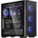 3 of 9: Zalman Zalman Z10 Plus ATX Mid-Tower Premium Gaming PC Case w/ 4 x Infinity Mirror AGRB Fans