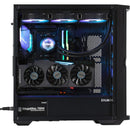 4 of 9: Zalman Zalman Z10 Plus ATX Mid-Tower Premium Gaming PC Case w/ 4 x Infinity Mirror AGRB Fans