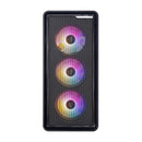 2 of 14: Zalman Zalman M3 Plus RGB mATX Mini-Tower Gaming PC Case w/ 4 x RGB Fans Pre-installed