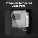 4 of 12: Zalman Zalman Z7 Neo ATX Mid-Tower Gaming PC Case w/ 4 x RGB Ring Fans