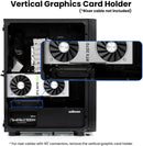 7 of 10: Zalman Zalman i4 Airflow ATX Mid-Tower All-Mesh PC Case w/ 6 x Fans Pre-installed - Black