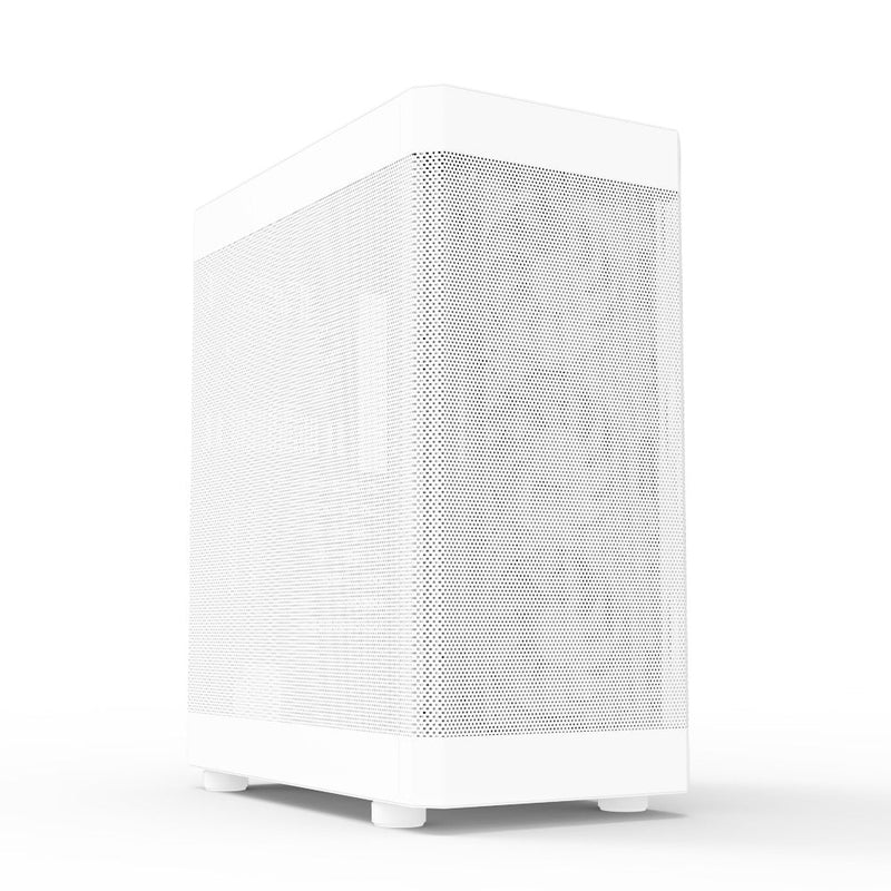 Zalman Zalman i4 Airflow ATX Mid-Tower All-Mesh PC Case w/ 6 x Fans Pre-installed - White