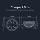 5 of 8: Zalman Zalman CNPS-80G Ultra Quiet CPU Air Cooler Fan - LGA1700/1200, AM5/AM4