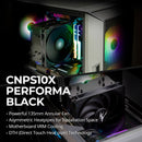 5 of 11: Zalman Zalman CNPS 10X Performa CPU Air Cooler, 135mm Fan, LGA 1700/AM4, 180W TDP - Black