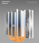 7 of 9: Zalman Zalman CNPS 10X Performa CPU Air Cooler, 135mm Fan, LGA 1700/AM4, 180W TDP - White