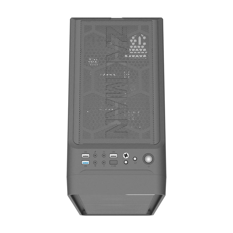 [Certified Refurbished] Zalman M3 Plus RGB mATX Mini-Tower PC Case