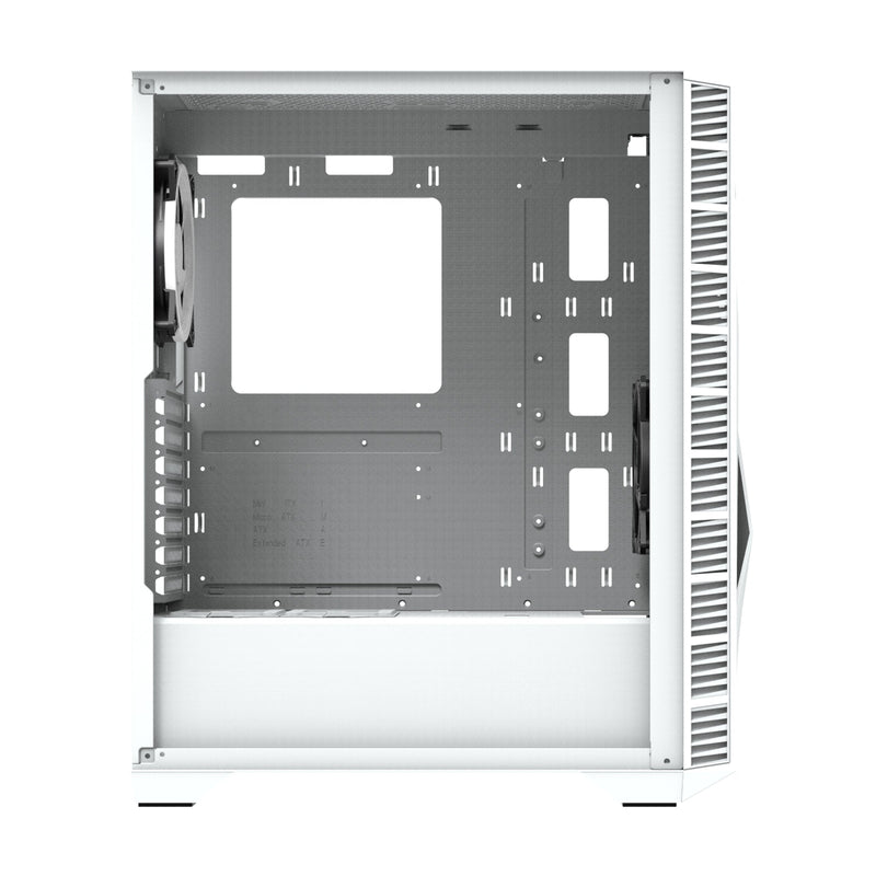 [Certified Refurbished] Zalman Z3 Iceberg ATX Mid-Tower PC Case - White