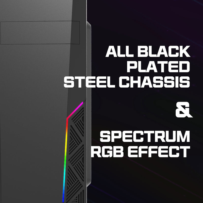 Zalman Zalman T8 ATX Mid-Tower PC Case w/ Front RGB Strip & 5.25 ODD Slot
