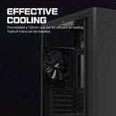 6 of 16: Zalman Zalman T8 ATX Mid-Tower PC Case w/ Front RGB Strip & 5.25 ODD Slot