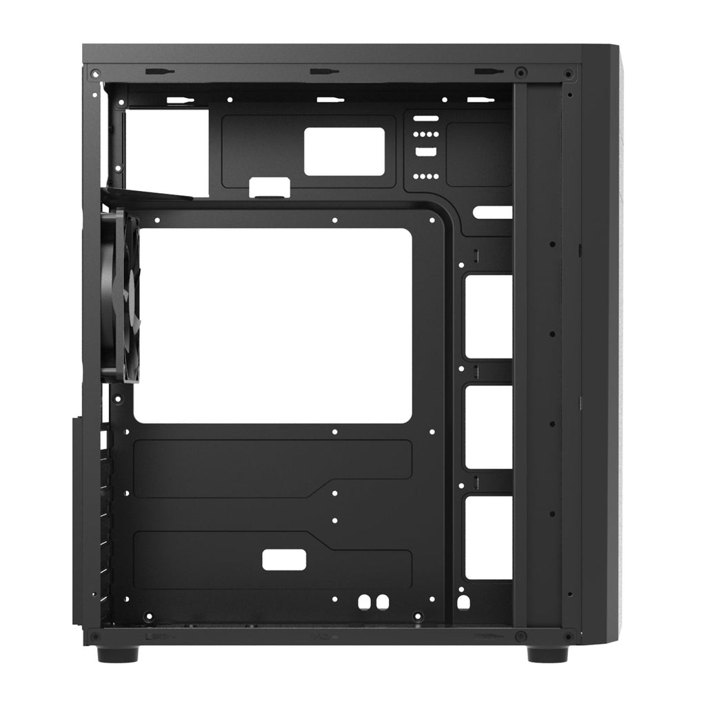 Zalman T8 ATX Mid-Tower PC Case w/ Front RGB Strip & 5.25 ODD Slot ...