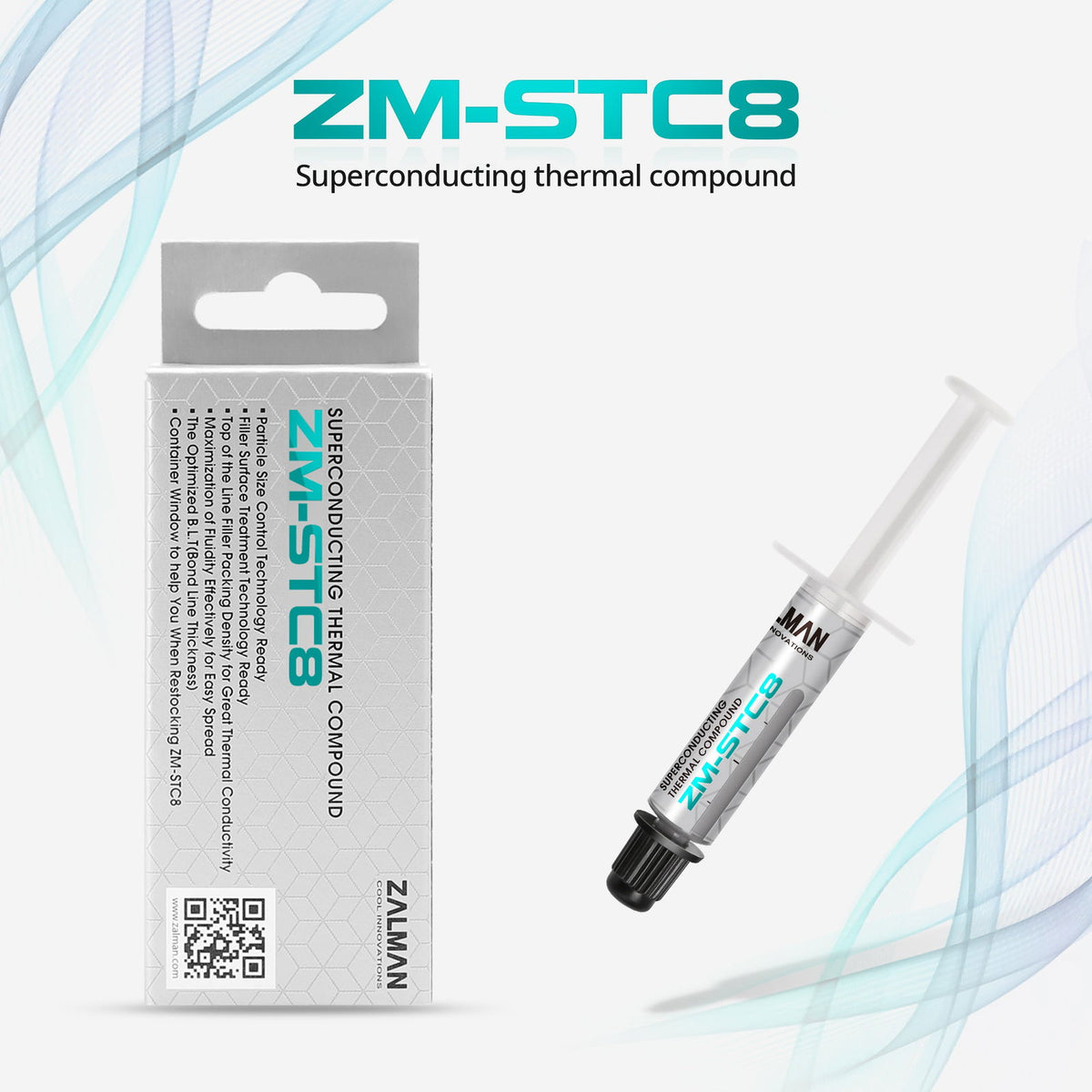 Zalman ZM-STC8 Thermal Grease Paste Compound (1g) – Zalman