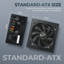 8 of 14: Zalman GigaMax ZM500GVII-A Power Supply, 80+ PLUS Bronze, 500W